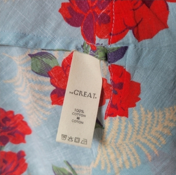 The GREAT. The bridge dress in watercolor rose, 1 ( small ) - Picture 8 of 10